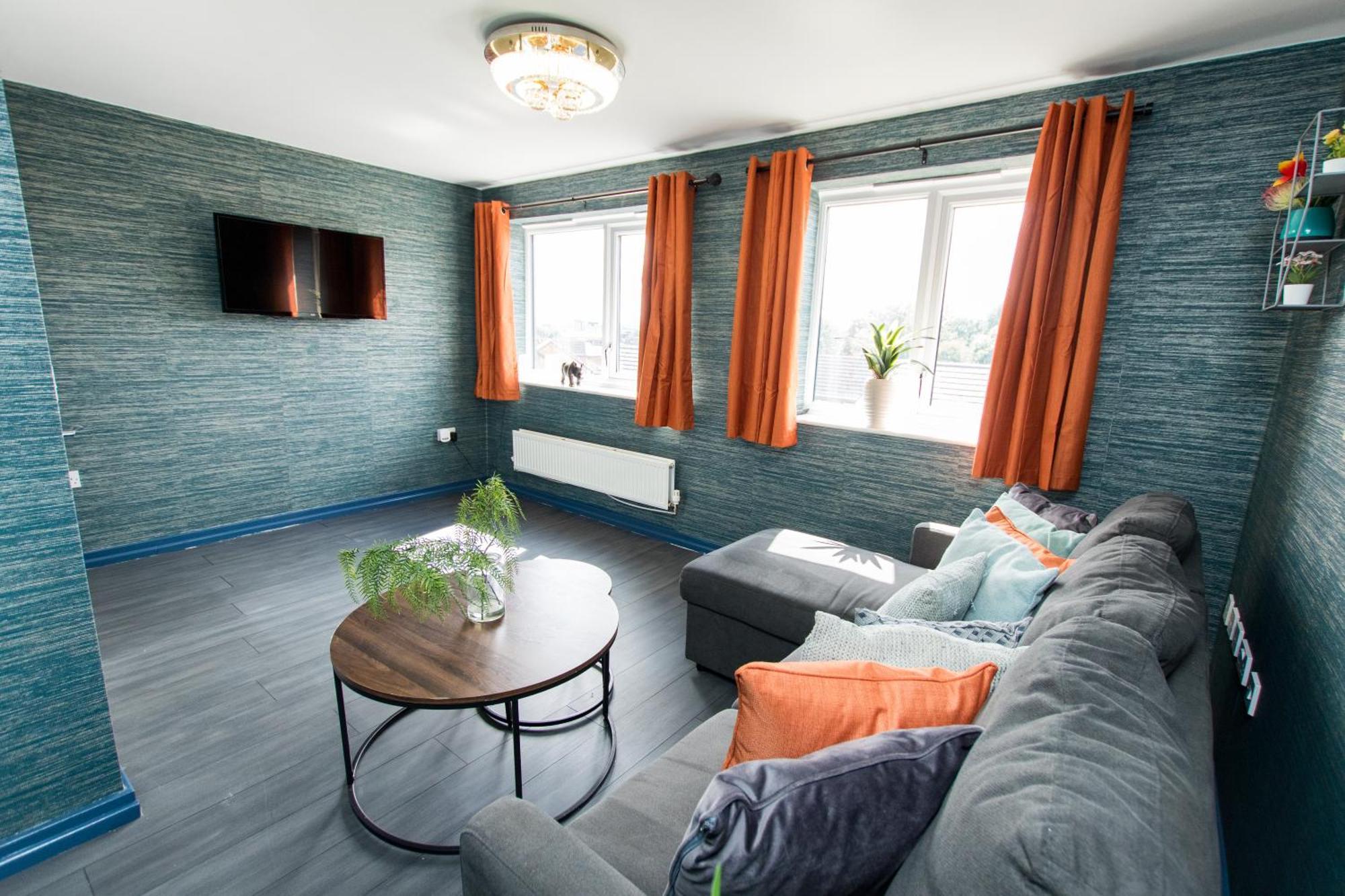 Free Parking 3 Bedroom House In Nottingham Buitenkant foto