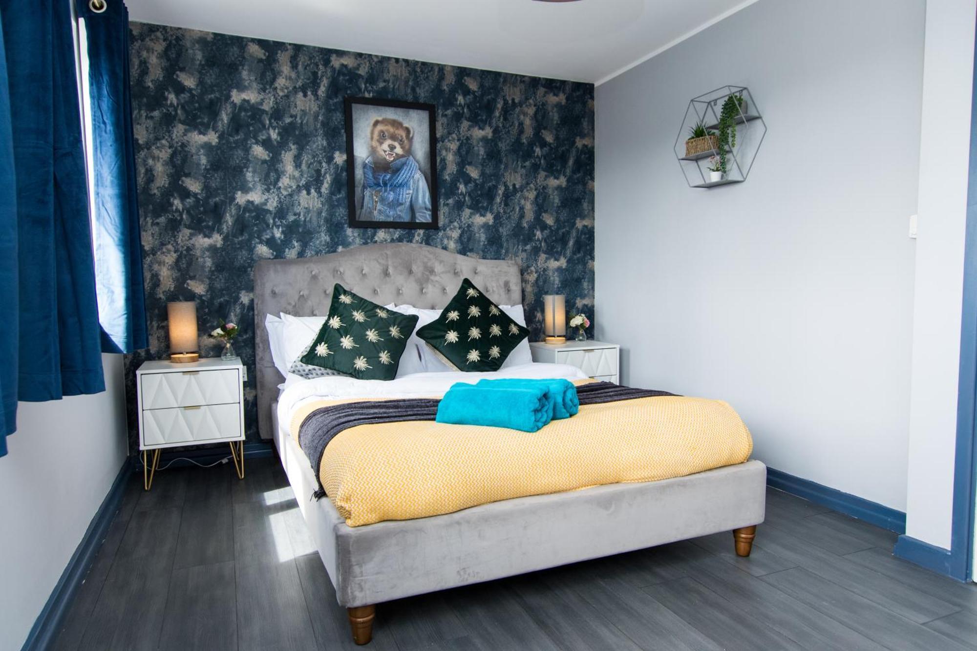 Free Parking 3 Bedroom House In Nottingham Buitenkant foto