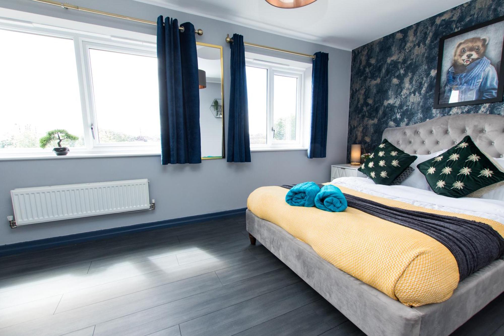 Free Parking 3 Bedroom House In Nottingham Buitenkant foto